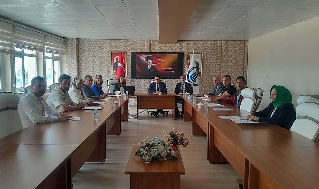 Aydıntepe'de Danışma Kurulu Toplantısı yapıldı toplantıda eğitim konuşuldu