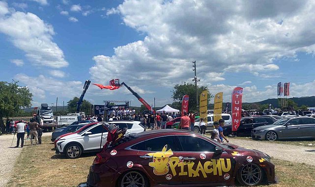 Ayvacık'ta Modifiyeli Araç Festivali