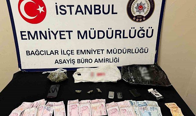 Bağcılar'da polisten uyuşturucu baskını