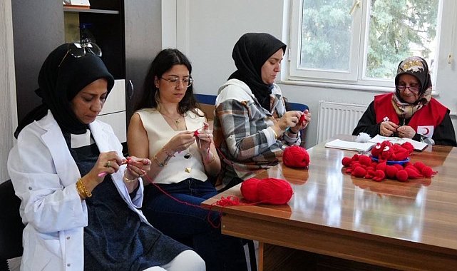 Bağışçılar için üretiyorlar