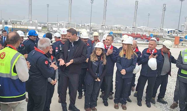 Bakan Bayraktar: "Türkiye, yaklaşık 5.8 milyar metreküp gazını depoluyor"