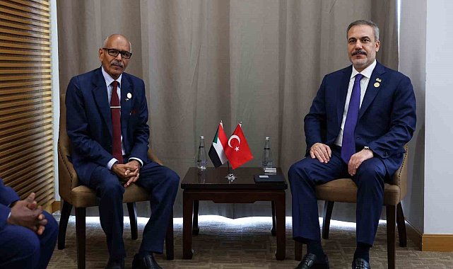 Bakan Fidan, Sudan Dışişleri Bakan Vekili Muhammed ile görüştü