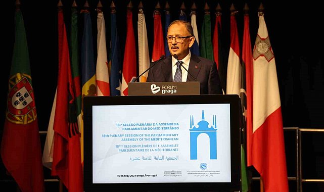 Bakan Özhaseki: "Akdeniz'in doğusunda soykırım yaşanıyor"