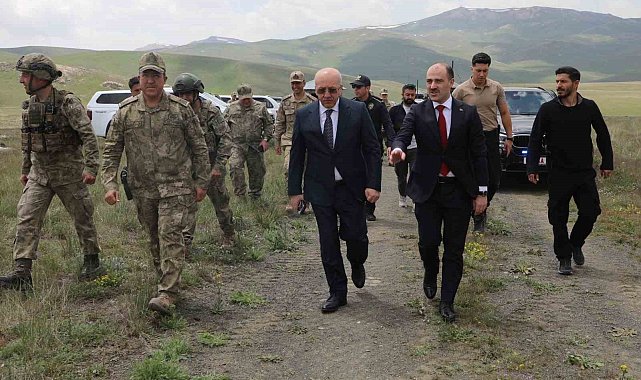 Bakan Yardımcısı Uçarmak, Gelincik Sınır Kapısı bölgesinde incelemelerde bulundu