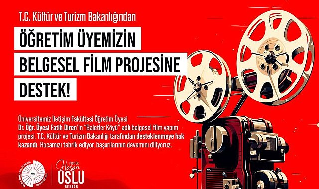 Bakanlıktan 'Baletler Köyü' belgesel filmine destek