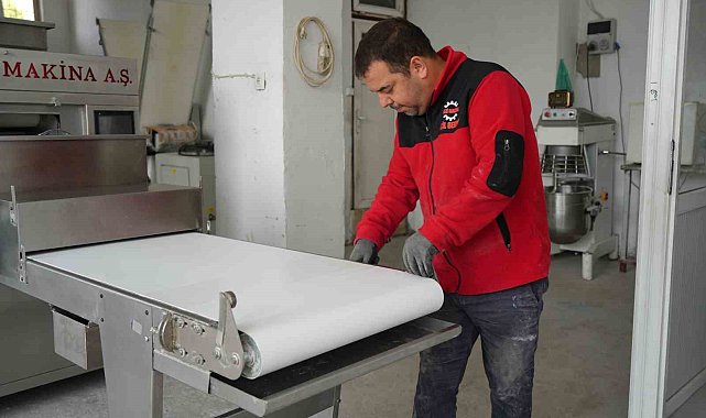 Baklava yapımını kolaylaştıran makineler talep görüyor