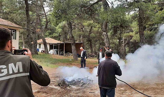 Balıkesir'de imamlara yangın söndürme eğitimi