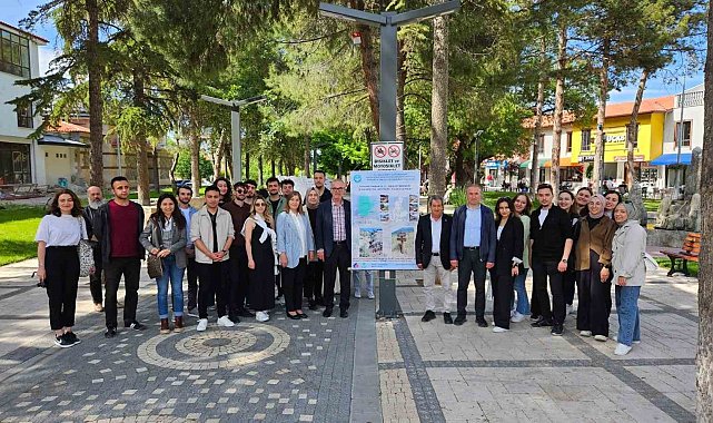 Balıkesir'de mimarlık öğrencileri Jeopark projelerini sergiledi