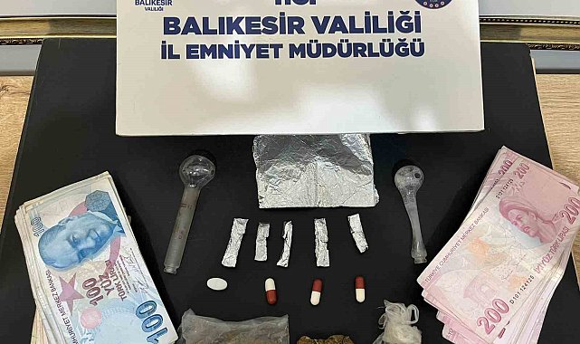 Bandırma'da uyuşturucu operasyonu: 3 şüpheli yakalandı
