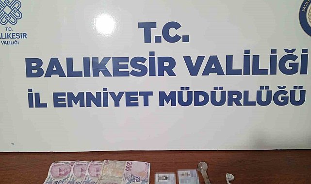 Bandırma'da uyuşturucu ticareti yapan şahıslar yakalandı