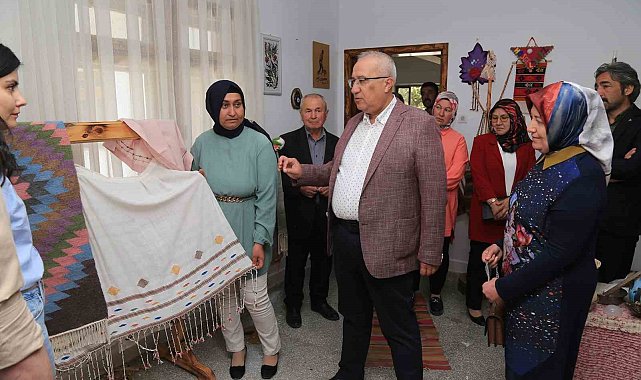 Başkan Arslan, Çameli'nin güçlü kadınlarını yalnız bırakmadı