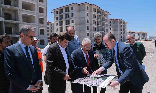 Başkan Büyükkılıç, Oruçreis Kentsel Dönüşüm Projesi'ni yerinde inceledi