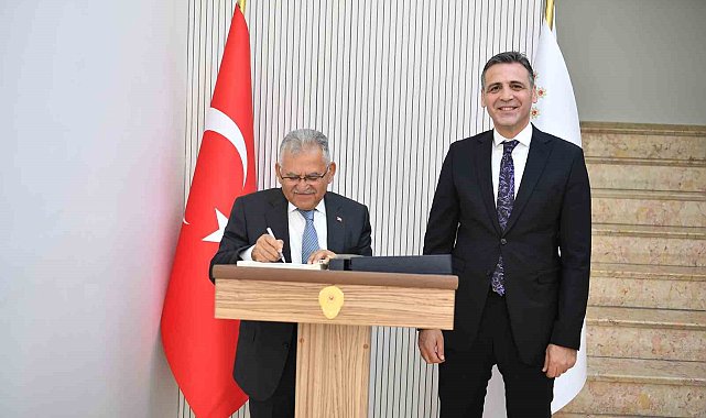 Başkan Büyükkılıç'tan İl Emniyet Müdürü Aydın'a hayırlı olsun ziyareti