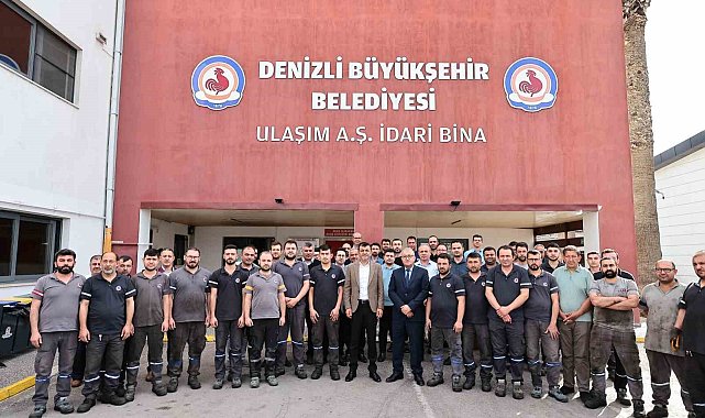 Başkan Çavuşoğlu'ndan Ulaşım AŞ'ye ziyaret