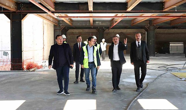 Başkan Ercan yeni dönemde hizmete açılacak olan projeleri inceledi