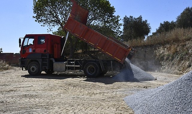 Başkan Günel çalışmaları yerinde takip ediyor