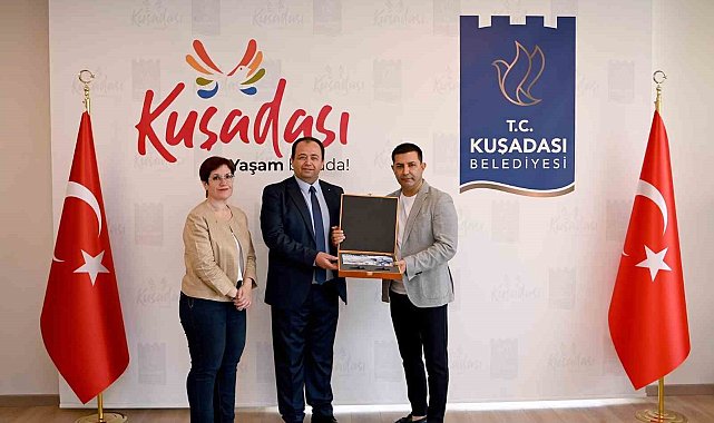 Başkan Günel, Creil'den gelen heyeti ağırladı