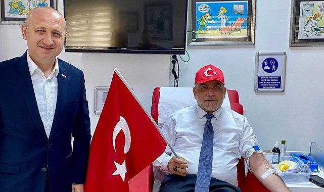 Başkan İbrahim Sandıkçı: "Kan bağışıyla insanlığa umut olabiliriz"