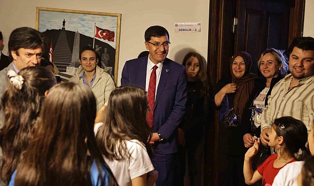 Başkan Kahveci, Kültür Sanat Akademisi'ni ziyaret etti