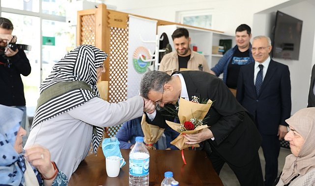 Başkan Kurnaz: "Büyüklerimizin her zaman yanındayız"