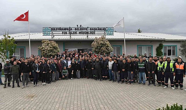 Başkan Nallar belediye emekçilerinin bayramını kutladı