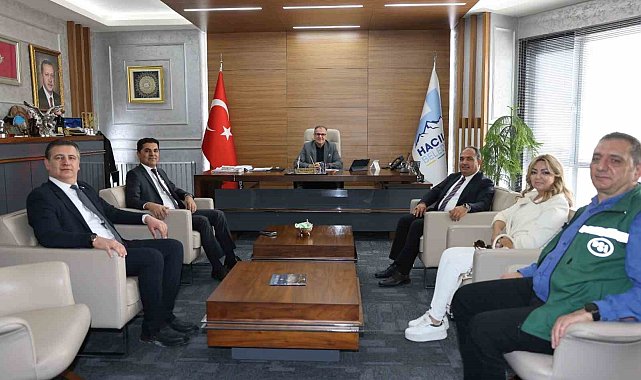 Başkan Özdoğan'a hayırlı olsun ziyareti