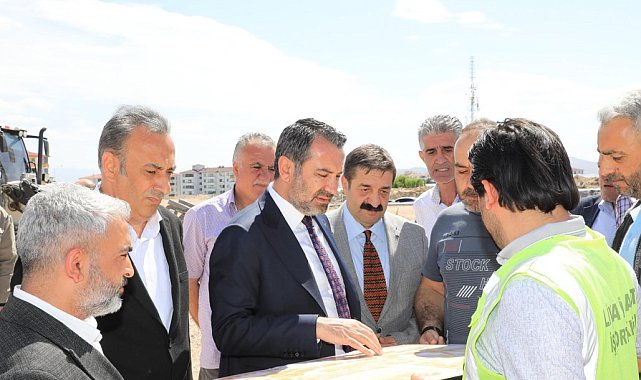 Başkan Şerifoğulları, sahada incelemelerde bulundu