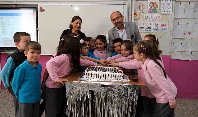 Başkan Tayır'dan sınıf başkanına sürpriz