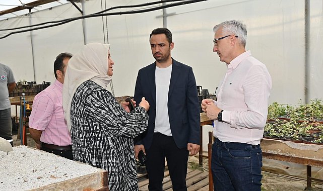 Başkan Vekili Altekin, belediye tesislerini inceledi