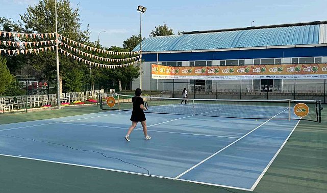 Batman'da bu yıl ikincisi düzenlenen tenis turnuvası başladı