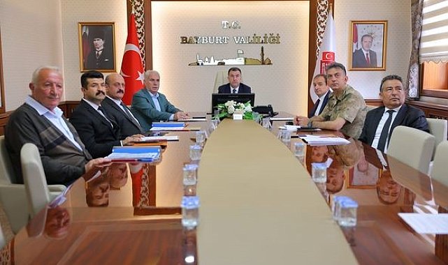 Bayburt'ta İl Trafik Komisyonu Toplantısı gerçekleştirildi