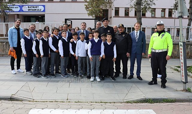 Bayburt'ta Trafik Haftası etkinlikleri