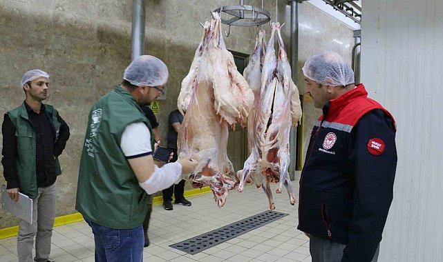 Bayram öncesi mezbaha denetimi