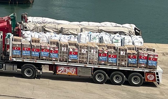 Beşir Derneği'nden Gazze'ye 600 ton insanî yardım
