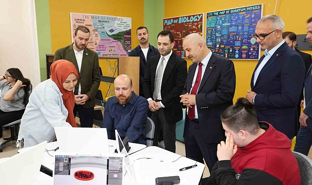 Bilal Erdoğan'dan Güzide Gençlik Merkezi'ne ziyaret