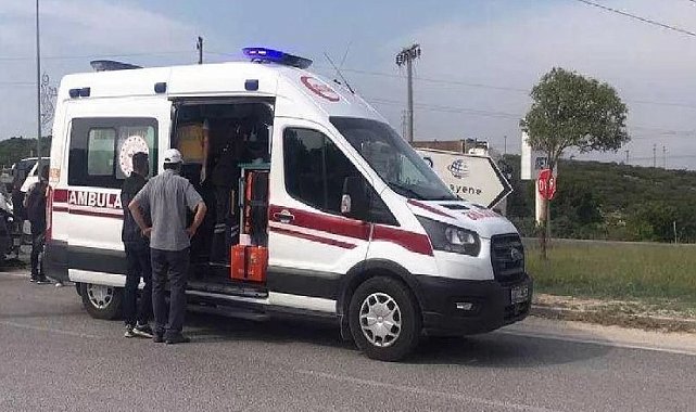 Bilecik'te motosiklete yardım etmek için duran sürücü durduğuna pişman oldu