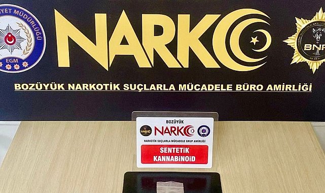 Bilecik'te uyuşturucu operasyonu 1 şüpheli yakalandı