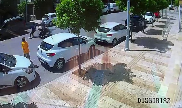 Bir anda yola fırladı, kazayı ucuz atlattı