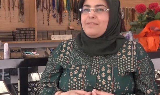Bir annenin başarı hikayesi: 41 yaşından sonra takı yapmayı öğrenerek, kendi iş yerini açtı