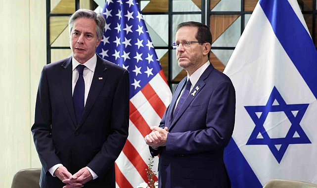 Blinken, İsrail Cumhurbaşkanı Herzog ile görüştü