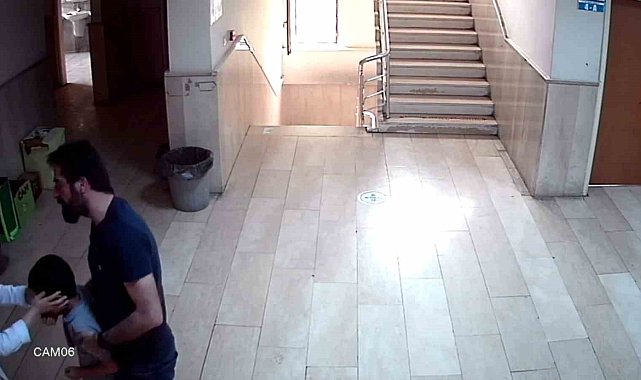 Boğazına çanta kancası kaçan çocuğu öğretmenin 'Heimlich' manevrası kurtardı