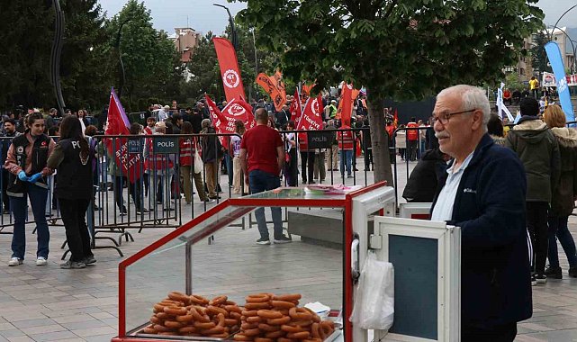 Bolu'da 1 Mayıs kutlandı