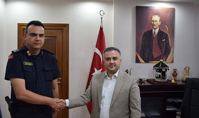 Bozdoğan İlçe Jandarma Komutanı Keysan binbaşılığa terfi etti