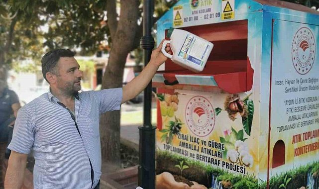 Bozdoğan'da atık getiren üreticiler ödüllendiriliyor
