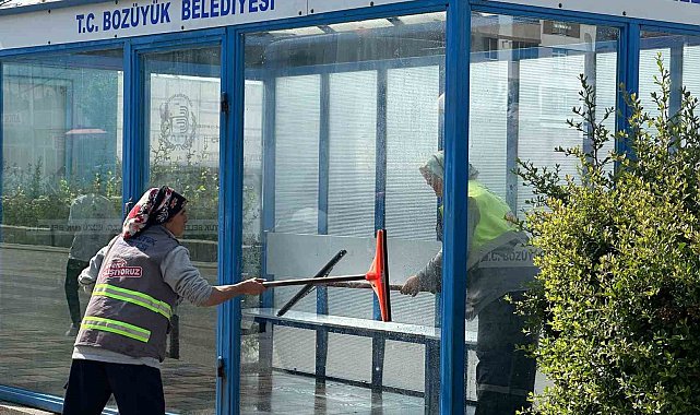 Bozüyük'te temizlik çalışmaları hız kesmiyor