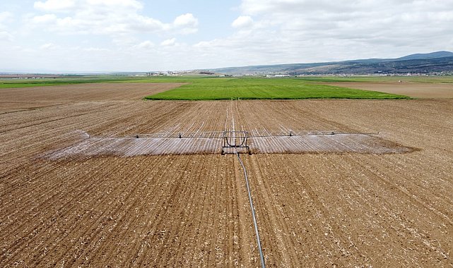 Bu sezon Eskişehir'de 448 bin dekar tarım arazisi sulanacak