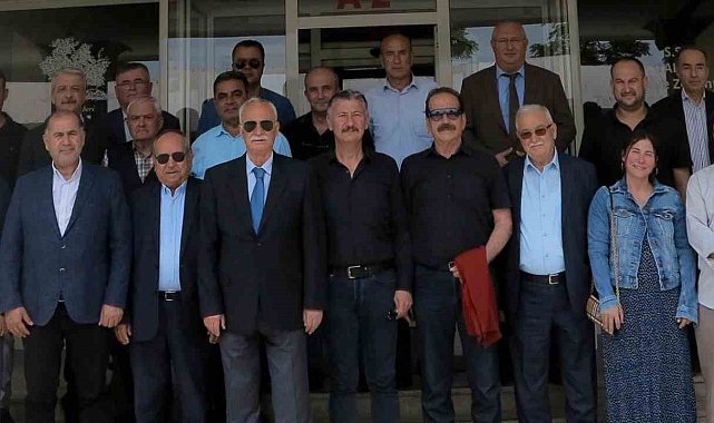 Burhaniye Tariş'den Birlik Başkanı Akova'ya vefa ziyareti