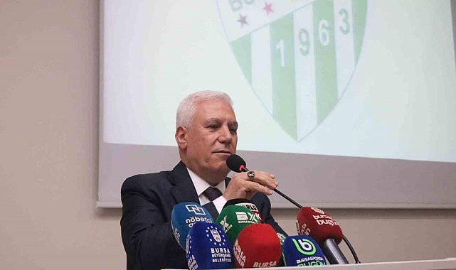 Bursa Büyükşehir Belediye Başkanı Mustafa Bozbey: &quot;Bursaspor için sistem oluşturmalıyız&quot;