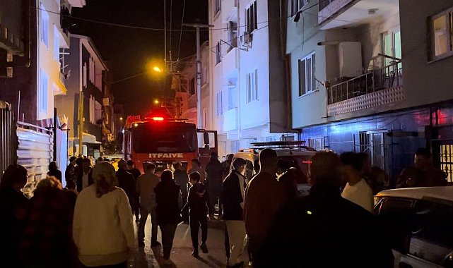 Bursa'da apartman yangını: 4 kişi dumandan etkilendi