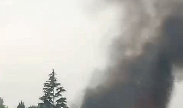 Bursa'da tır alevlere teslim oldu